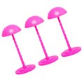 thumbnail image 4 of Weiweiguan 3Pcs Professional Wig Stand Holder Detachable Wig Hat Headpiece Display Rack, 4 of 6