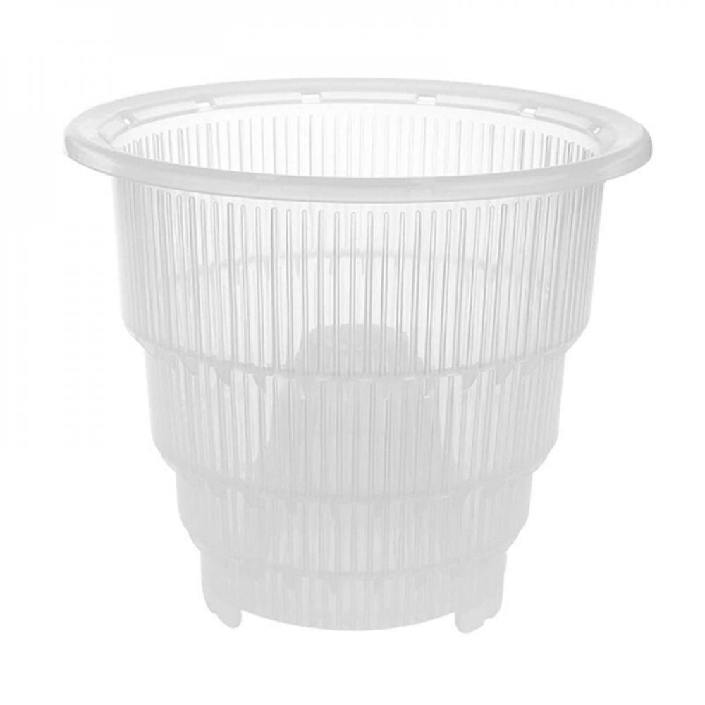 DEBGFS Big Clearance! Clear Pots/Orchid Planters Orchid Pots with Holes Clear Orchid Pots Plastic Planter Clear Flower Pot Indoor Plastic Flower Plant Pot Clear Plastic Orchid Pot for Indoor Out