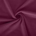 thumbnail image 4 of Penkiiy T-Shirts d'Été pour Femmes, Couleur Unie, Grande Taille, Manches Courtes Bouffantes, Col Rond, Coupe Ample, Mode, Manches Courtes, Col Rond, Haut TG-5TG 2TG Bordeaux, 4 of 8