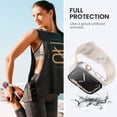 thumbnail image 4 of KOMI Waterproof (2 in 1) for Apple Watch Screen Protector Case, Series 9 8 7, 45mm, 4 of 5