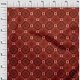 thumbnail image 3 of oneOone Cotton Flex Red Fabric Geometric Craft Projects Decor Fabric Printed By The Yard 40 Inch Wide, 3 of 5