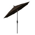 thumbnail image 3 of Parasol de Marché en Fibre de Verre 11 Pieds Inclinaison Col Noir Mat/pacifica/moka, 3 of 4