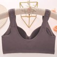 thumbnail image 5 of VEKDONE Woman's Lace Fashion Thin Style Ventilate Front Buckle Bra Without Steel Rim Purple 38/85BC, 5 of 5