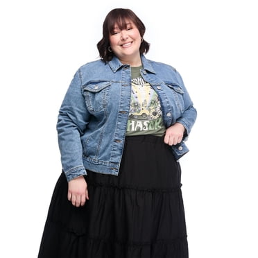 Lane Bryant Women's Plus Classic Denim Jacket