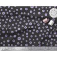 thumbnail image 2 of Soimoi Poly Georgette Fabric Aster Floral Print Fabric by Yard 42 Inch Wide, 2 of 3
