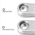 thumbnail image 3 of Manivelle de Vélo, Résistance à la Déformation 170 mm, Manivelle à Chaîne Simple Gauche, pour la Réparation de Vélo, de Nombreux Modèles de Vélos, 3 of 8