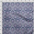 thumbnail image 3 of oneOone Polyester Lycra Fabric Big Motif Ikat Printed Fabric 1 Yard 56 Inch Wide, 3 of 4