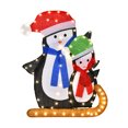 thumbnail image 4 of Gymax Pre-Lit LED Light up Penguins Christmas Lighted Decoration Indoor Outdoor, 4 of 4