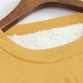 thumbnail image 5 of Vêtements d'Automne Mode Femme Noël Imprimé Manches Régulières Hiver Ample Vacances Décontracté Manches Col Rond Chemise Hauts Tenues Femmes Hiver en Liquidation, 5 of 5