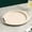 Beige, variante sur Gros Rabais! Assiettes de Service Ovales en Plastique avec Poignées / Résistantes à la Chaleur et aux Chutes / Assiettes à Steak 34x27 cm pour Grillades, Pâtes et BBQ / Ensemble de 1 en Violet, Bleu, Rose, Beige, Vert