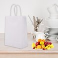 thumbnail image 1 of 25 PCS Kraft Paper Gift Bag With Handle for Wedding Candy Favor Bag Durable Large Capacity  Perfect for Parties Shopping Outgoing, 1 of 7