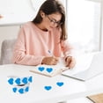thumbnail image 4 of Chmadoxn Wall Stickers Blank Stickers Self adhesive Roll Heart shaped Stickers 500 Labels/roll Sticker Sticker, 4 of 6