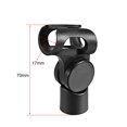 thumbnail image 2 of 4 Pcs Support Universel pour Microphone Clip pour Micro 17mm Support Microphones Portatifs Filetage 15mm, 2 of 4