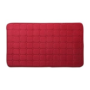 EARKITY Mats de bain, Memory Mousse Matelas de bain pour salle de bains, Rugs de bains absorbants pour salle d'eau, Tapis de douche à sec rapide, Tapis pour baignoire, Tapis non glissant de salle de bain