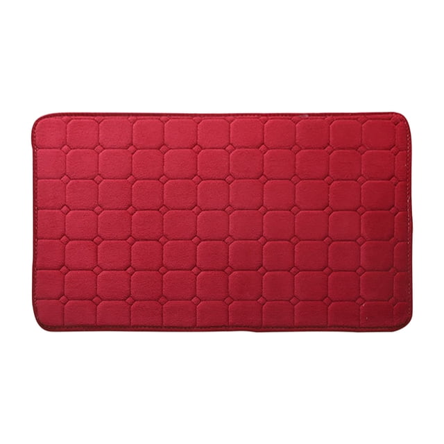 zanvin Absorbent Soft Memory Foam Mat Bath Bathroom Bedroom Floor Shower Rug Decor