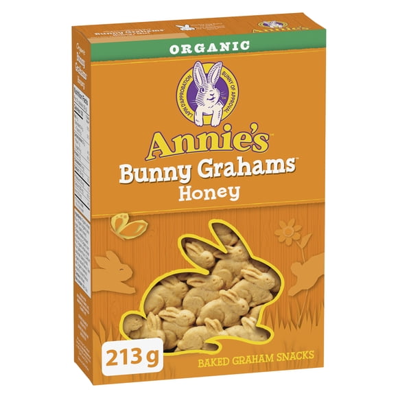 Annie's Organic Bunny Grahams Honey Baked Graham Snacks