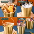 thumbnail image 4 of Stainless Steel Ice Bucket, Creative Champagne Beer Bucket, Restaurant Food Container, Portable Design, Cold Keeping Effect, Easy to Clean, for Picnic Gathering, 4 of 6