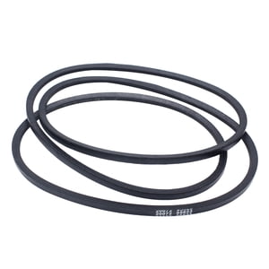 Black PU Leather Lawn Mower Belt - 1/2 Inch Width, 104 OD Length (40-42 Inch), Replacement Drive Belt for Garden Machinery, Heavy-Duty Durable Transmission Belt, 1 Piece Pack, 300g Weight,