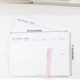 thumbnail image 3 of TopLLC Weekly Plan Management Book Checkin Self Fills Easy To Tear Simplified Planning Large Notebook Plan book, 3 of 6
