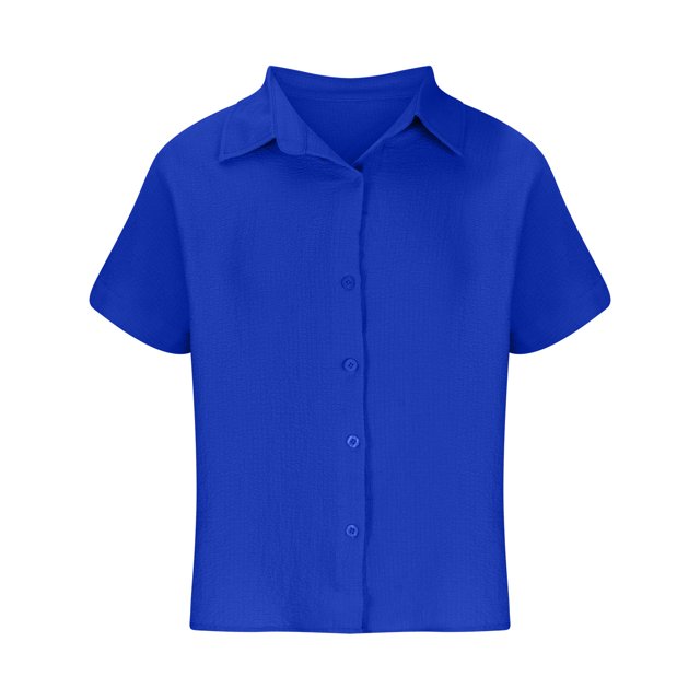 Pompotops Chemisier Décontracté en Chiffon à Manches Longues pour Femmes en Solde