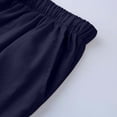 thumbnail image 5 of Weiqiqre Mens Pants New Linen Pants Drawstring Elastic Solid Color Loose Casual Trousers Lightweight Slight Stretch, and Regular Fit for All-Season Going Out, 5 of 5