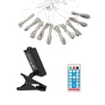 thumbnail image 2 of RXIRUCGD Patio Umbrella String Lights Solar Operated, 8 Lighting Modes Remote Control, Waterproof Outdoor LED Light for Beach Parasol Camping Tents Garden Decoration, 2 of 9
