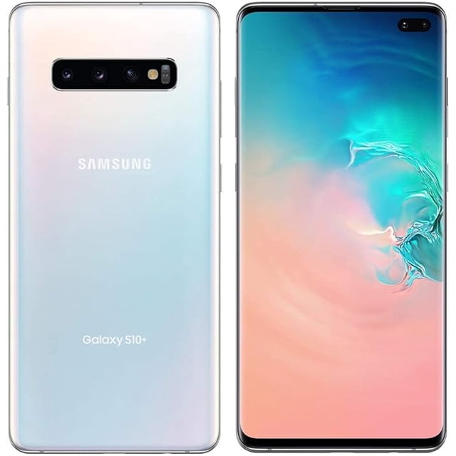 Restored Samsung Galaxy S10+ (plus) 128GB Unlocked Smartphone Like New