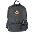 thumbnail image 1 of Reebok Unisex Paige Backpack with Coin Pocket, black, 1 of 5