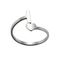 thumbnail image 2 of Fashion 26 English Letter Opening Rings Stainless Steel Girls Love Retro Jewelry, 2 of 9