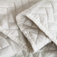 thumbnail image 4 of JML Quilt Set King 3 Piece Coverlet, Microfiber Embossed Bedspread with 2 Shams,92"x104", 4 of 5