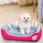 Dog Beds For Medium Dogs Washable Dog Bed Comfortable And Breathable Pet Bed Rectangle Warming Dog Bed For Medium Dogs