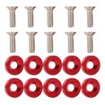 thumbnail image 1 of M6 Fender Washer License Plate Bolts, 10 Pcs, 1 of 7