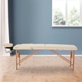 thumbnail image 2 of HOMCOM Table de Massage Pliable Portable, Lit de Canapé pour le Visage, Beige, 2 of 10