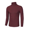 thumbnail image 2 of INSPIRE CHIC Men's Pullover Turtle Neck Long Sleeves Stretchy Slim Fit Tops, 2 of 6
