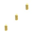 thumbnail image 3 of Maytalsory Polyester Durable et Fiable Rouleau Blanc Poignet Tulle Essentiel pour Bricolage Mariages Rouleau Tulle Jaune Pâle 3Ensemble, 3 of 6