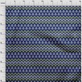 thumbnail image 3 of oneOone Georgette Viscose Fabric Ethnic Ikat Print Sewing Fabric BTY 42 Inch Wide, 3 of 4