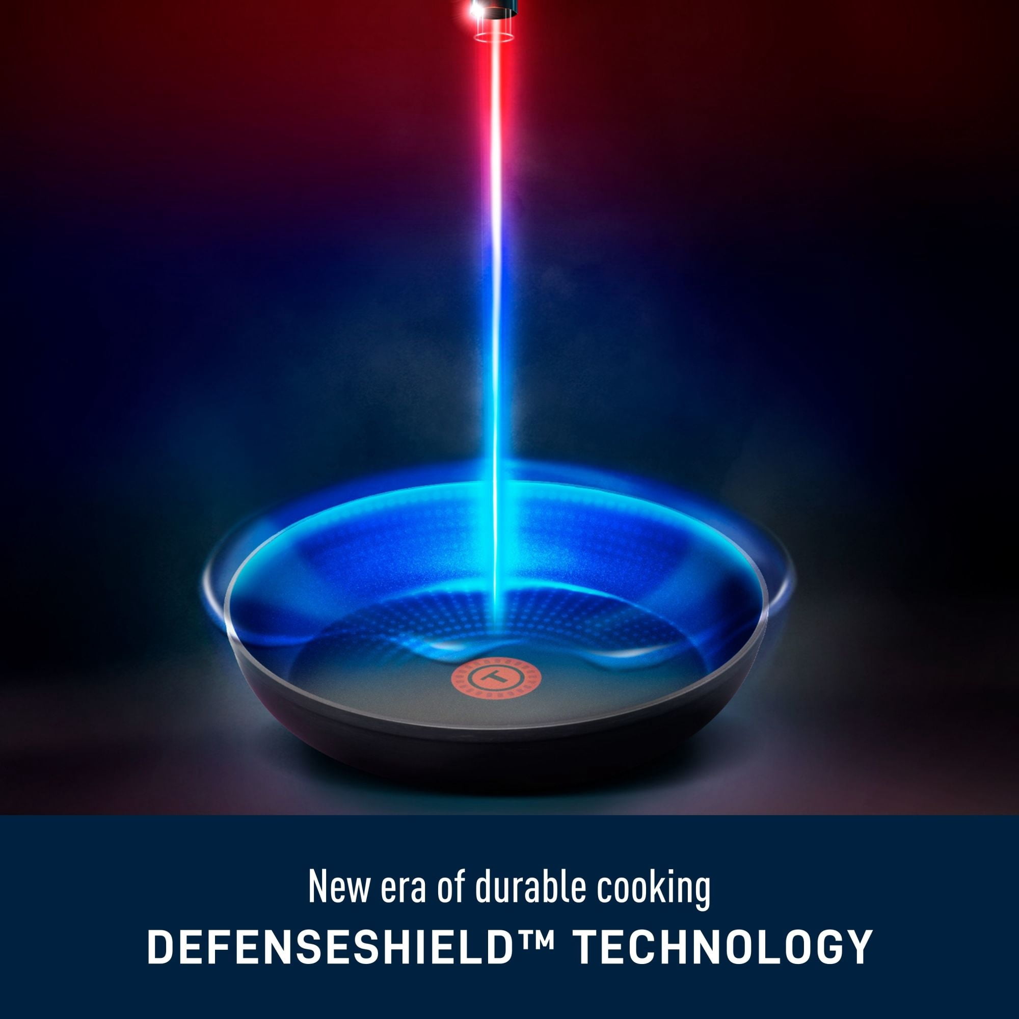 Ensemble T-fal Stone Shield de 10 pièces avec technologie DefenseShield™, fabrication en 6 couches, texture pierre robuste, à l’épreuve du lave-vaisselle et du four