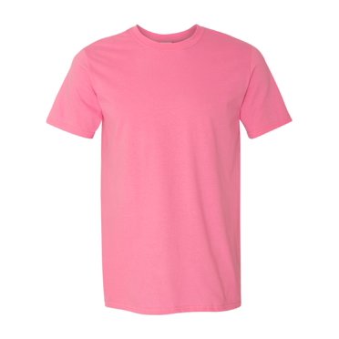 Gildan T-Shirt Softstyle pour Hommes, G, Azalée