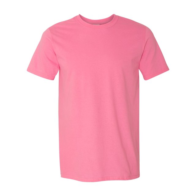 Gildan Mens Softstyle T-Shirt, L, Azalea