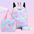 thumbnail image 4 of 3pcs/set Computer Bag Large Capacity Fashion Women Nylon for Gift (Purple), 4 of 6