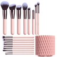 thumbnail image 1 of WIFKLSIIPG 18 Pieces Makeup Brush Set Practical Rotating Bucket Powder Puff Set Special Bucket Makeup Brushes, 1 of 7