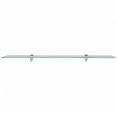 thumbnail image 2 of vidaXL Floating Shelves 2 pcs Glass 90x20 cm 8 mm, 2 of 4