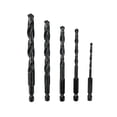 thumbnail image 1 of Hyper Tough 5-Piece 1/4-inch Hex Shank HSS Drill Bit Set, 1 of 8