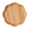 thumbnail image 1 of Dvruxg Bamboo Multi-Purpose Serving Tray, Wooden Fruit & Snack Platter, Splinter-Free Kitchen Storage Organizer for Parties & Everyday Use, 1 of 5