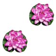 thumbnail image 4 of QualitChoice Artificial Lotus Replacement Simulation Outdoor Garden Park Pond Pool Photography Fake Water Flower Decor Dark Pink 2PCS, 4 of 6