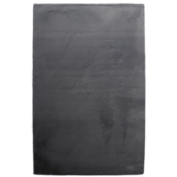 Cozy COZY601576 5 ft. x 7 ft. 6 in. Soft Plush Rectangle Area Rug, Grey