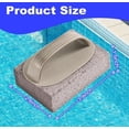 thumbnail image 2 of RKSTN Pumice Stone HandHeld Pools Pumice Stone Pool Cleaning Block With Handle Swimming Pumice Pool Tile Stone For Clean Pool Tile Scrubbing Scouring Stone For Swimming Pools, 2 of 5