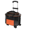 thumbnail image 1 of Pet Trolley Case, ABS Shell Breathable Cat Rolling Carrier Anti Detachment Hook Thick Handle Ine Hardware With Wheels For Travel, 1 of 8