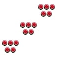 thumbnail image 2 of Wweixi 5pcs/set Artificial Lotus Realistic Appearance Easy To Clean Long-lasting peach red 3Set, 2 of 6