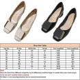 thumbnail image 2 of Ladies Anti-slip Pumps Formal Slip On Heeled Pump Lightweight Square Toe Dress Shoes, 2 of 5